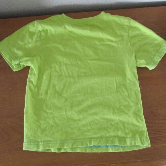 Jumping Beans‎ Big Bro Pullover T Shirt Boys Size 4T Green Short Sleeve Toddler - Picture 4 of 4